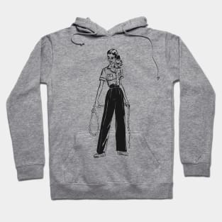 Hang Tight Girl Hoodie